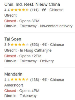 GERMANY LOCAL SERP