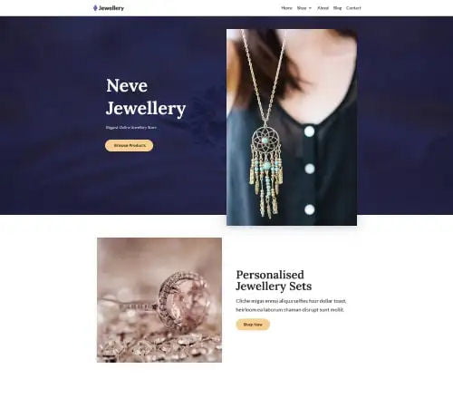 Pre-Made Website