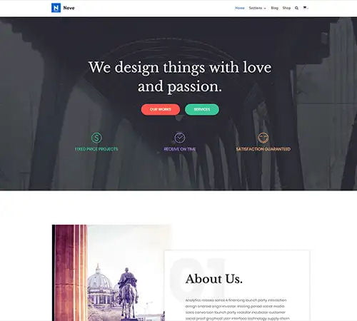 Original Pre-made website