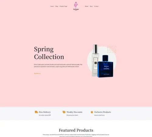 PERFUME WEBSITE