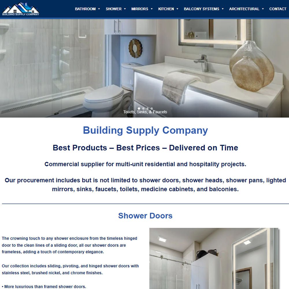 wholesale website design