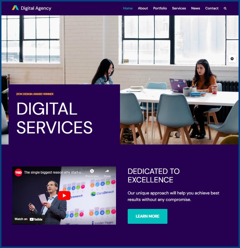 Digital Marketing Agency Website