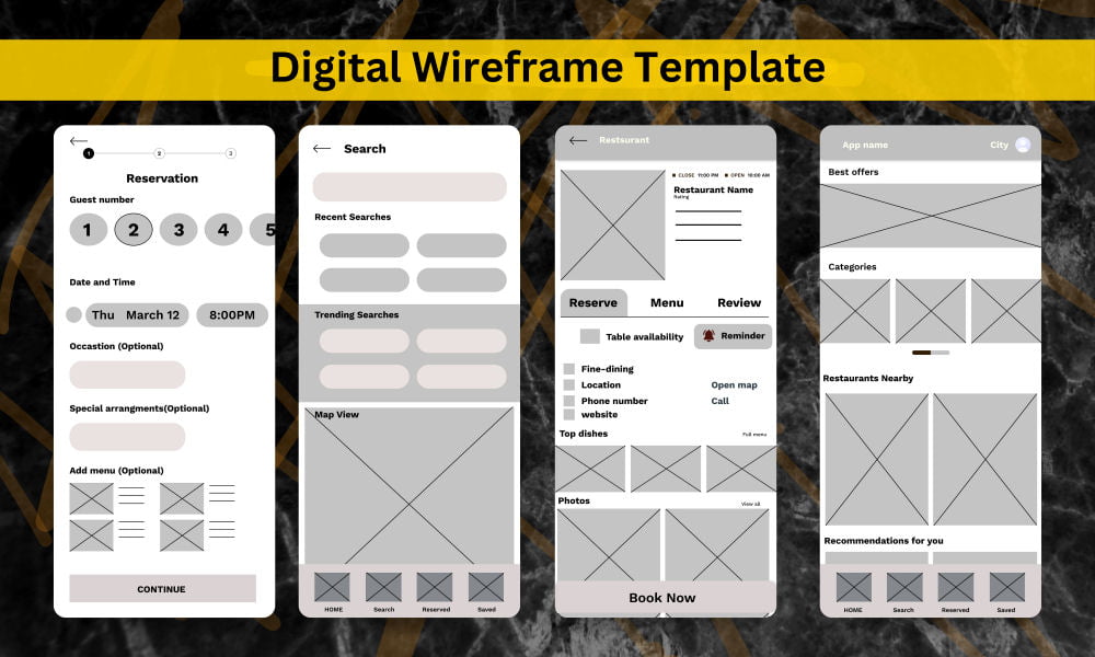 Sketch a Wireframe